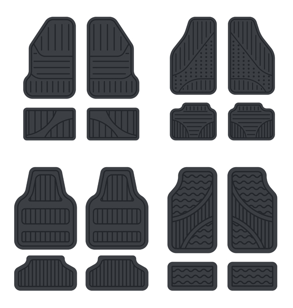 Rubber mats and trunk liners